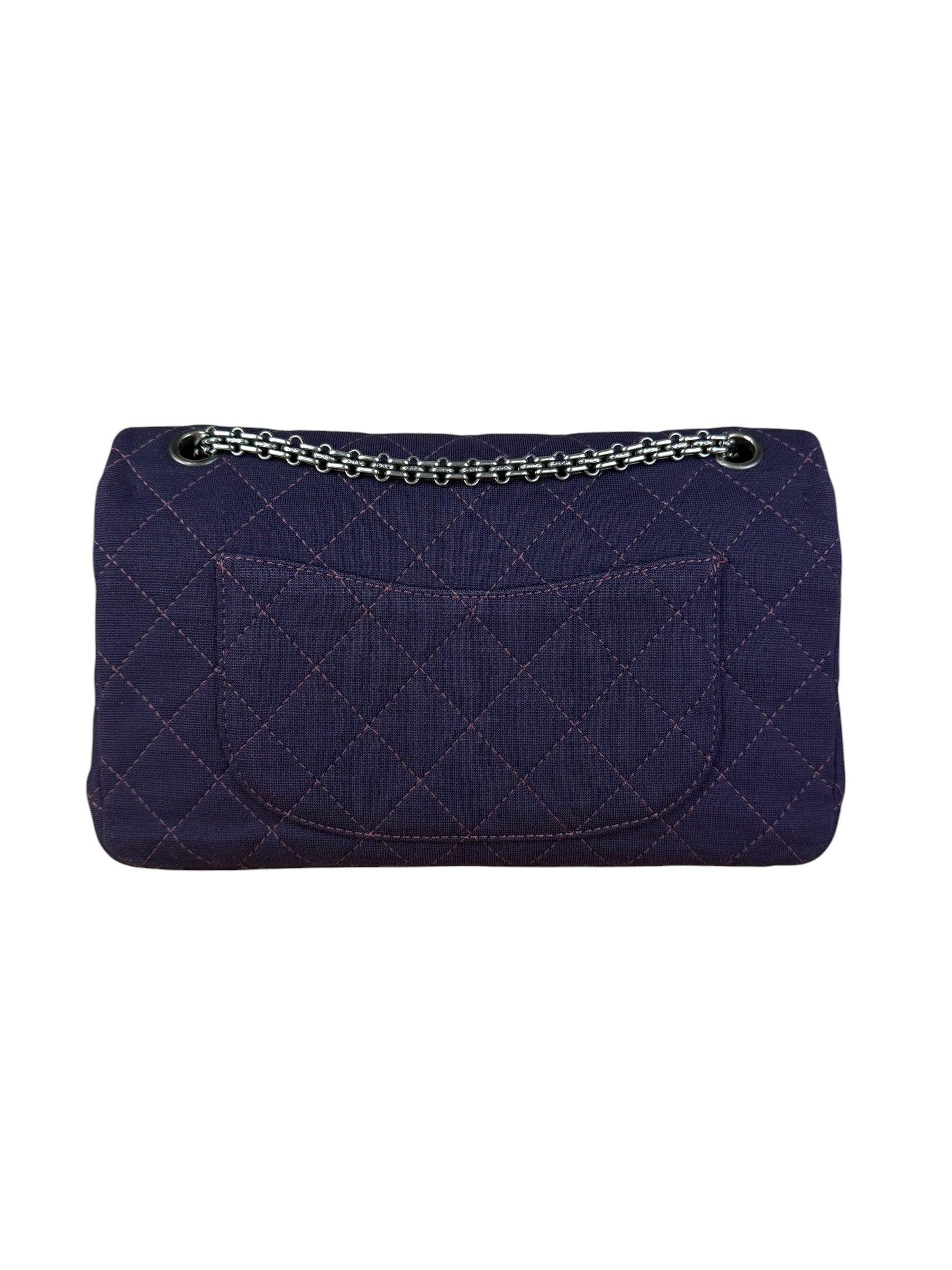 Chanel Purple Quilted 2.55 Reissue Double Flap Bag 2012