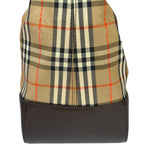 Burberry Vintage House Check Canvas/Leather Shoulder Bag