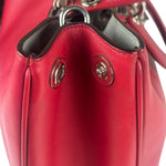 Christian Dior Red Leather Diorissimo Tote