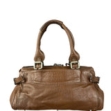 Chloe Vintage Brown Paddington Leather Handbag