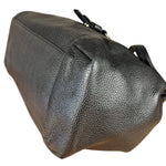Gucci Black Leather Horsebit Flap Shoulder Bag