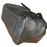 Gucci Black Leather Horsebit Flap Shoulder Bag