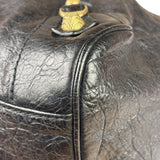 Balenciaga Black Leather Giant 12 City Bag