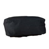 Fendi Black Leather Trim Mamma Baguette