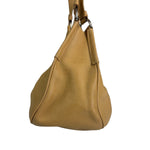 Prada Beige Leather Shoulder Bag