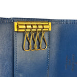 Louis Vuitton Navy Blue Epi Leather Key Holder