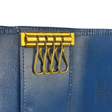 Louis Vuitton Navy Blue Epi Leather Key Holder