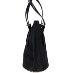 Burberry Vintage Blue Label Nylon Bucket Tote Bag