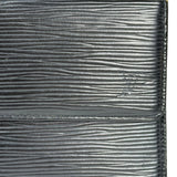 Louis Vuitton Black Epi Leather Long Wallet