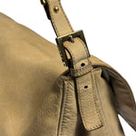 Fendi Beige Leather Mamma Baguette