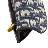 Christian Dior Oblique Slim Saddle Pouch