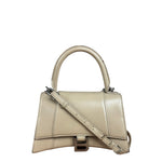 Balenciaga Beige Hourglass Top Handle Bag