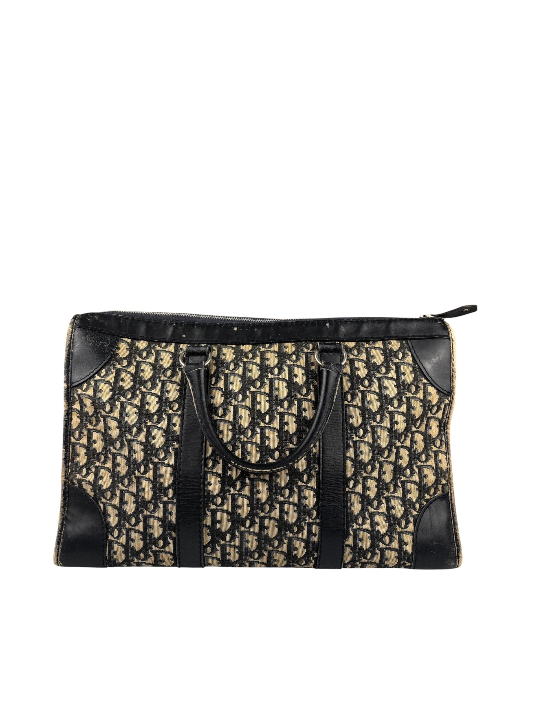 Christian Dior Vintage Trotter Boston Handbag