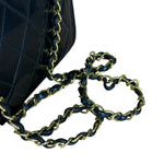 Chanel CC Diana Flap Bag Black 1994