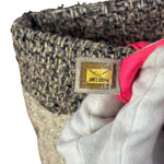 Chanel Grey Tweed Cambon Line Tote Bag 2004