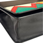 Prada Muilticolor Calfskin Esplanade Crossbody Bag