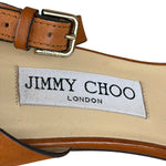 Jimmy Choo Brown Vachetta Leather Sandals