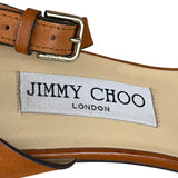 Jimmy Choo Brown Vachetta Leather Sandals