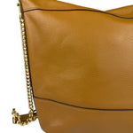 Coach Camel Leather Paxton Bucket Crossbody