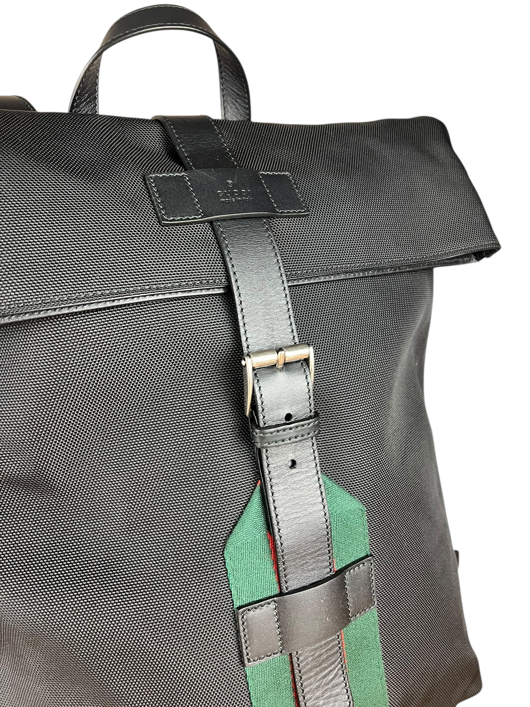 Gucci Sherry Line Canvas Techno Backpack