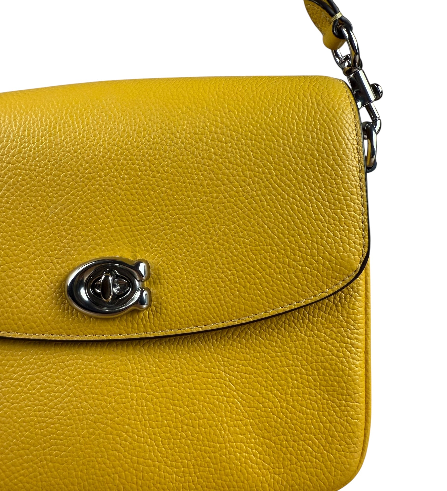 Coach Pebbled Leather Cassie Bag