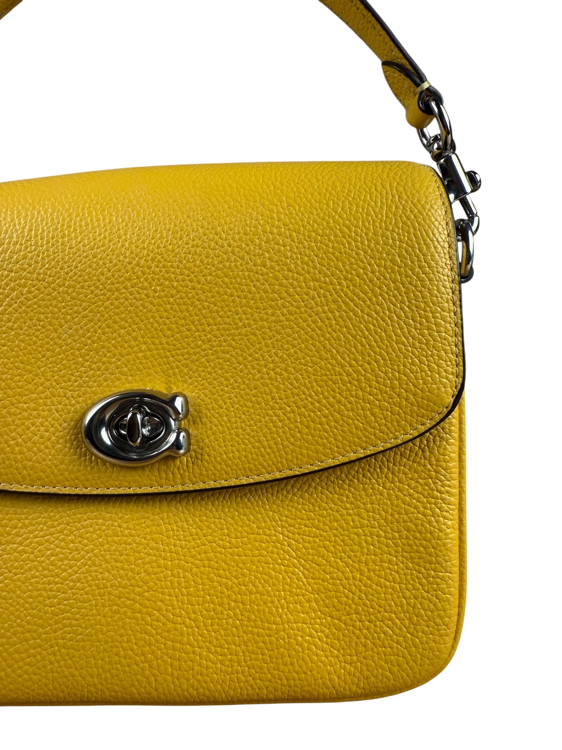 Coach Pebbled Leather Cassie Bag