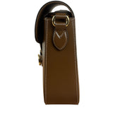 Gucci Tan Brown 1955 Horsebit Shoulder Bag