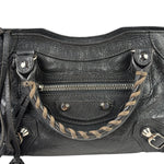 Balenciaga Grey Calfskin Mini Le City Bag