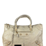 Balenciaga Beige Leather Large Classic City Bag