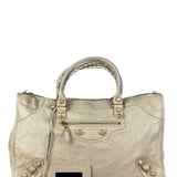 Balenciaga Beige Leather Large Classic City Bag
