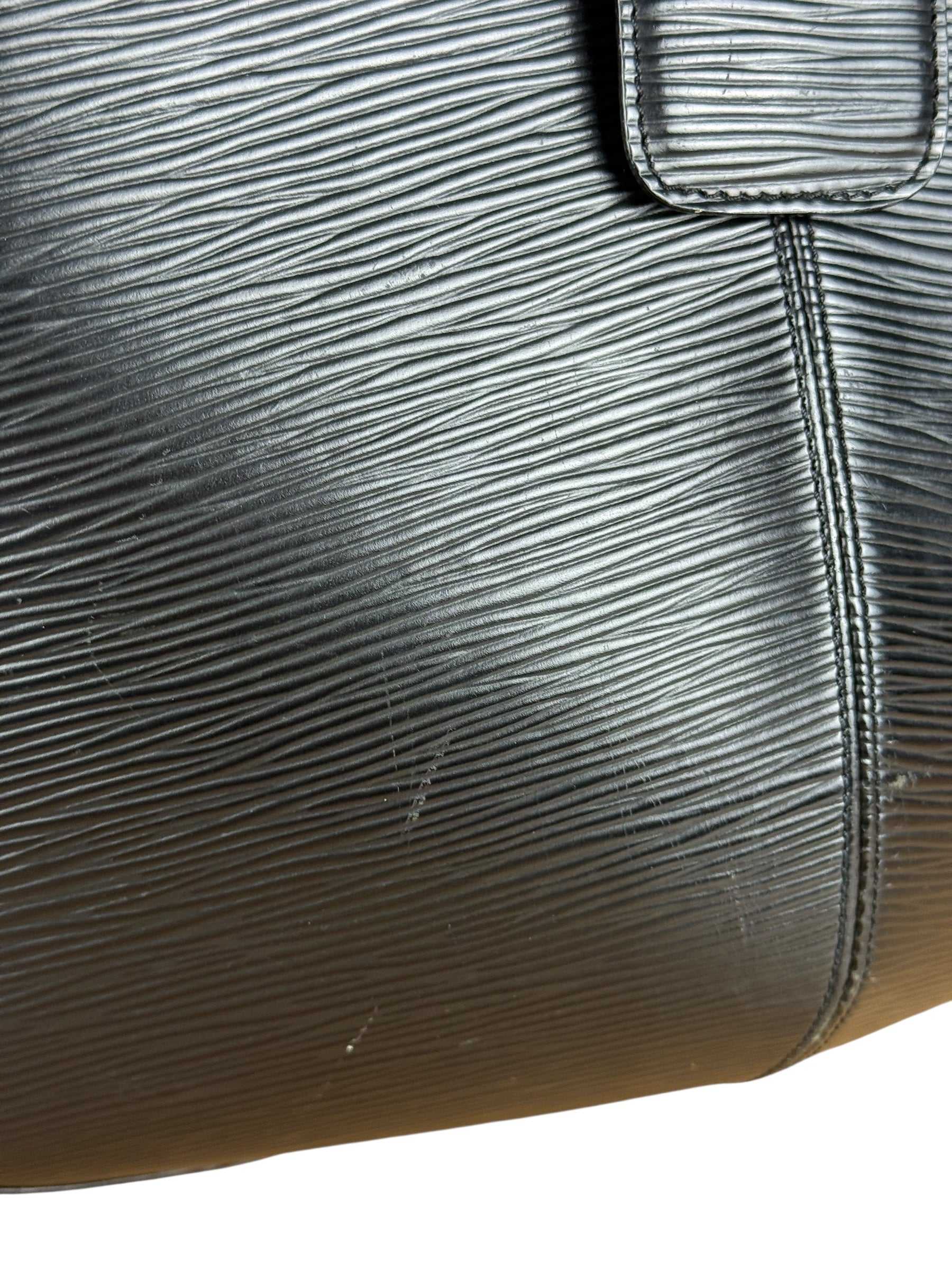 Louis Vuitton Black Epi Reverie Shoulder Bag