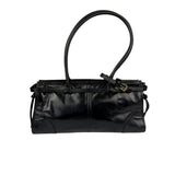 Prada Black Bonnie Calfskin Shoulder Bag