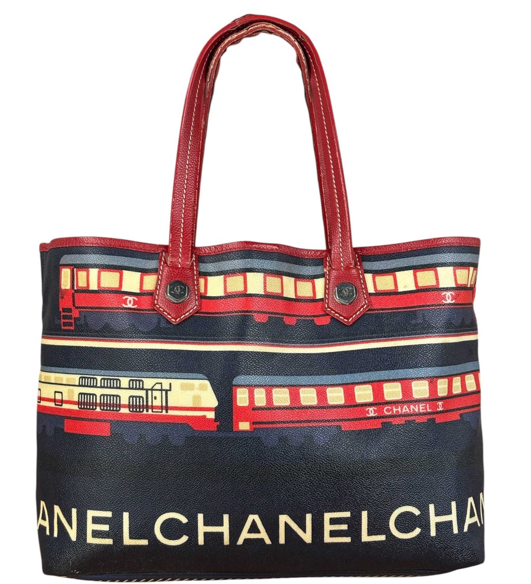 Chanel Vintage Central Station Le Train Tote/Shoulder Bag- 2007