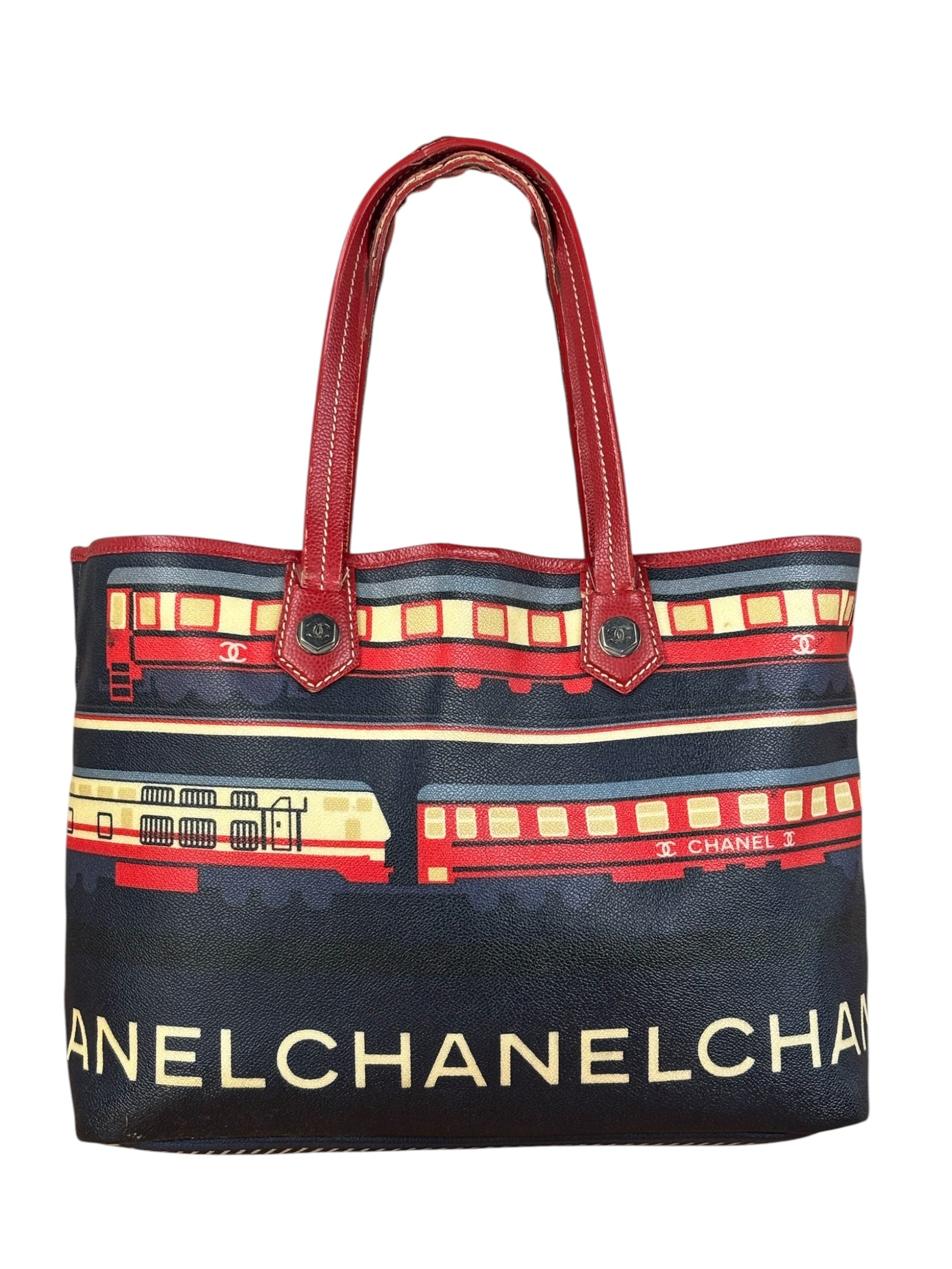 Chanel Vintage Central Station Le Train Tote/Shoulder Bag- 2007