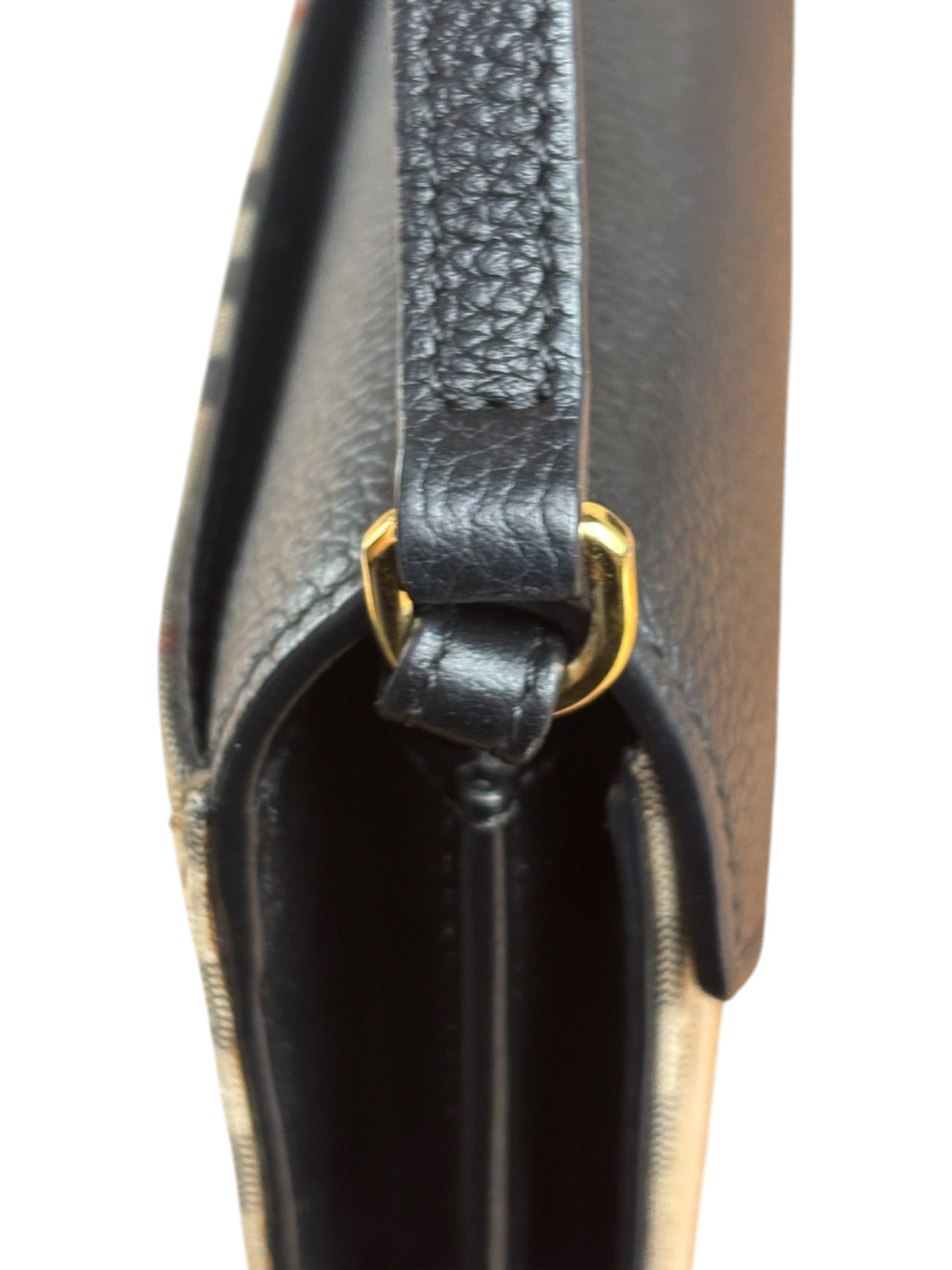 Burberry Check Hannah Envelope Shoulder Bag