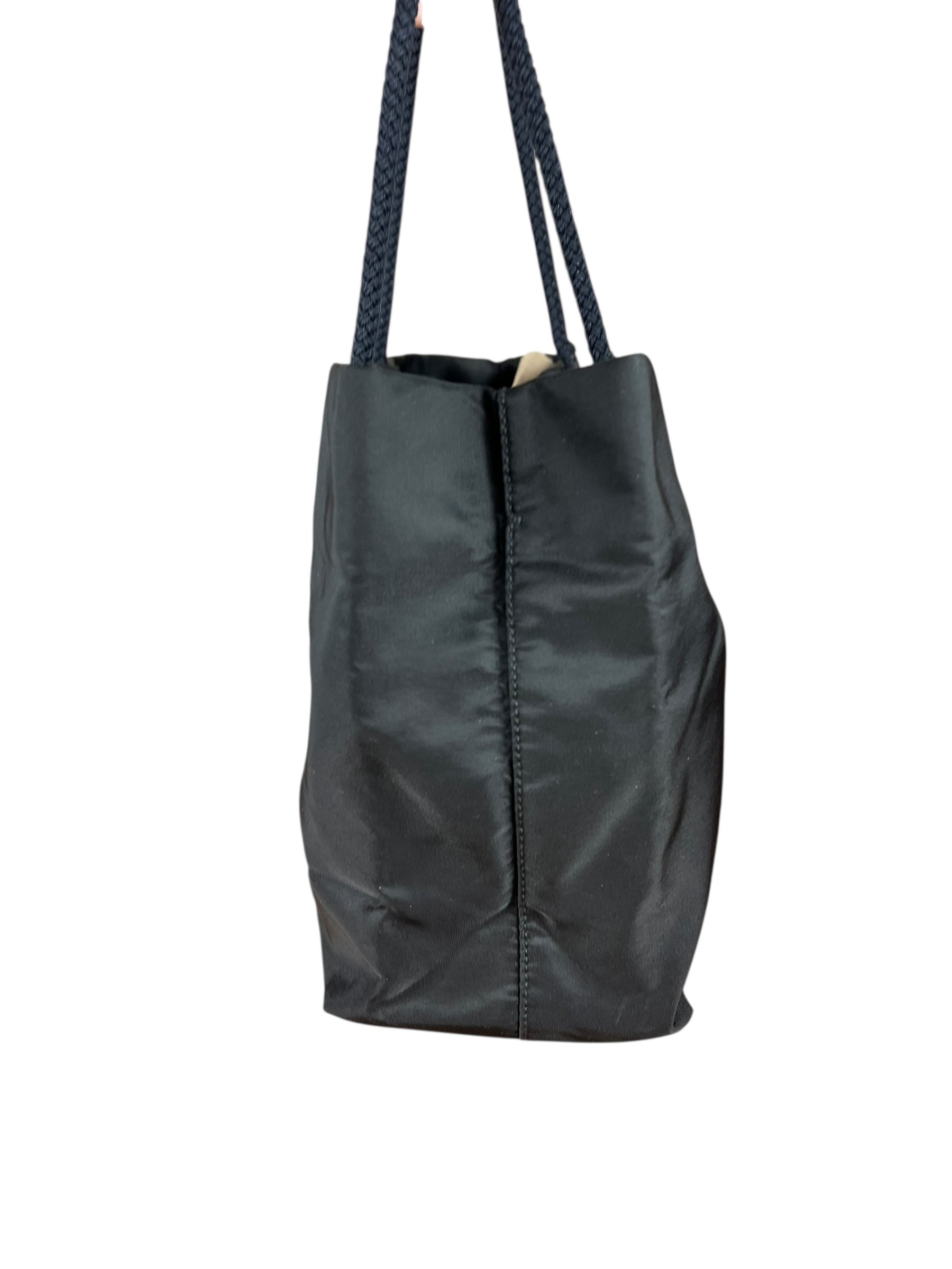 Prada Black Nylon Mini Tote Handbag