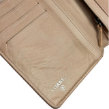 Chanel Light Pink Camila Leather Long Wallet