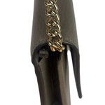Gucci Grey Leather Wallet On Chain