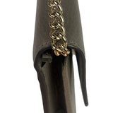 Gucci Grey Leather Wallet On Chain