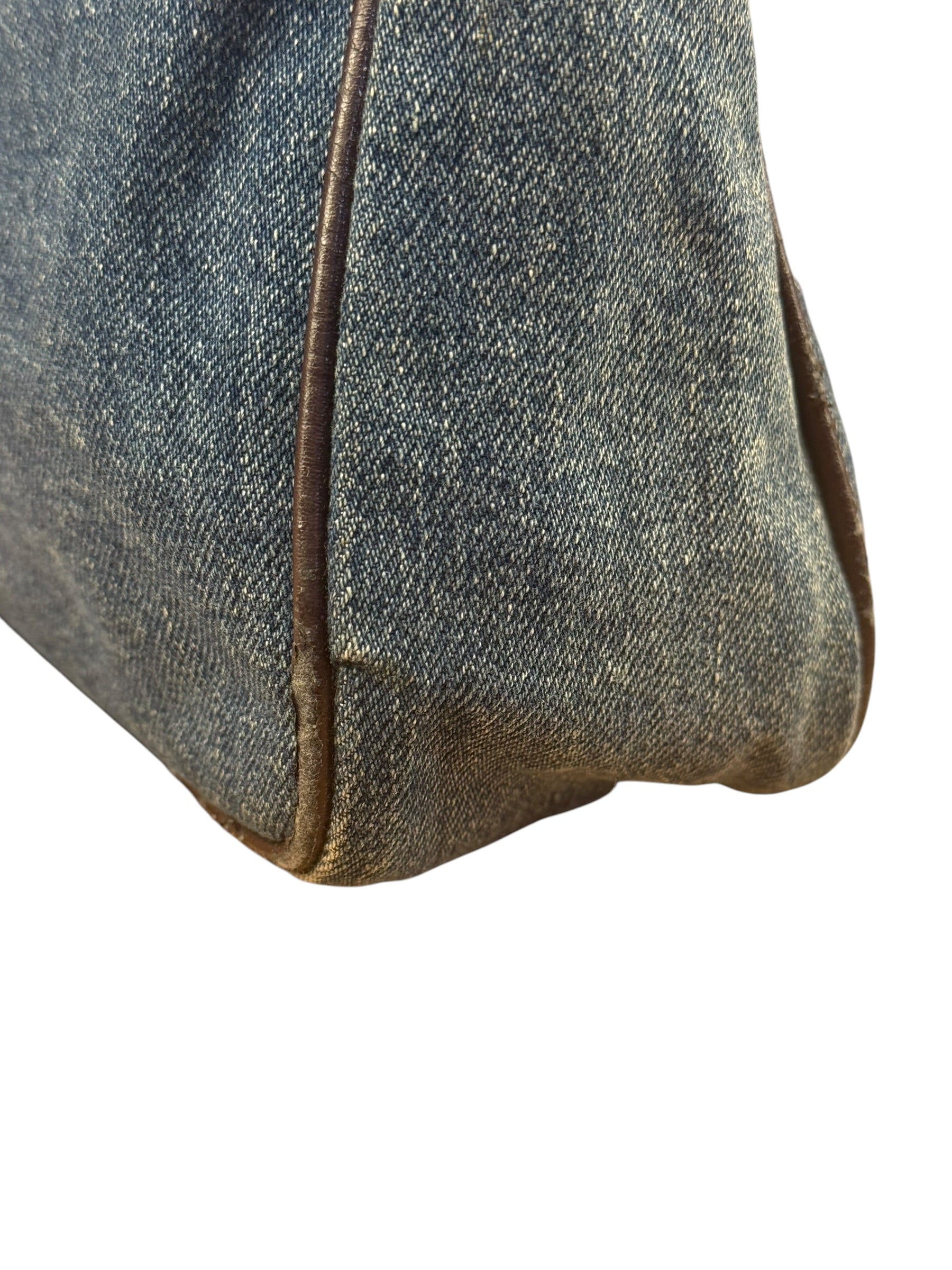 Fendi Denim Shoulder Bag