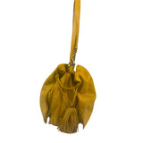 Loewe Vintage Yellow Leather Flamenco Tote Bag