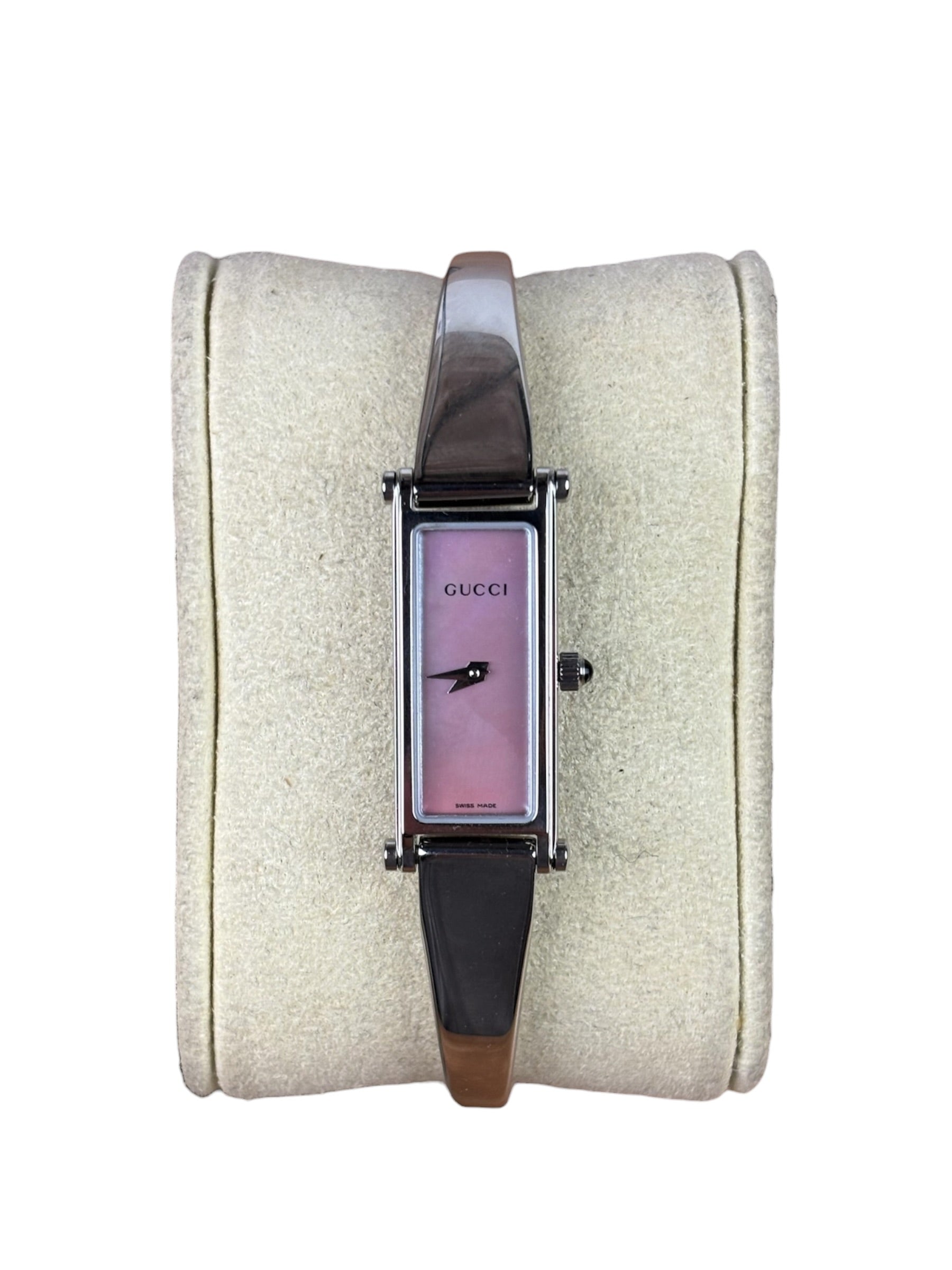 Gucci 1500L Pink Mother Of Pearl Dial