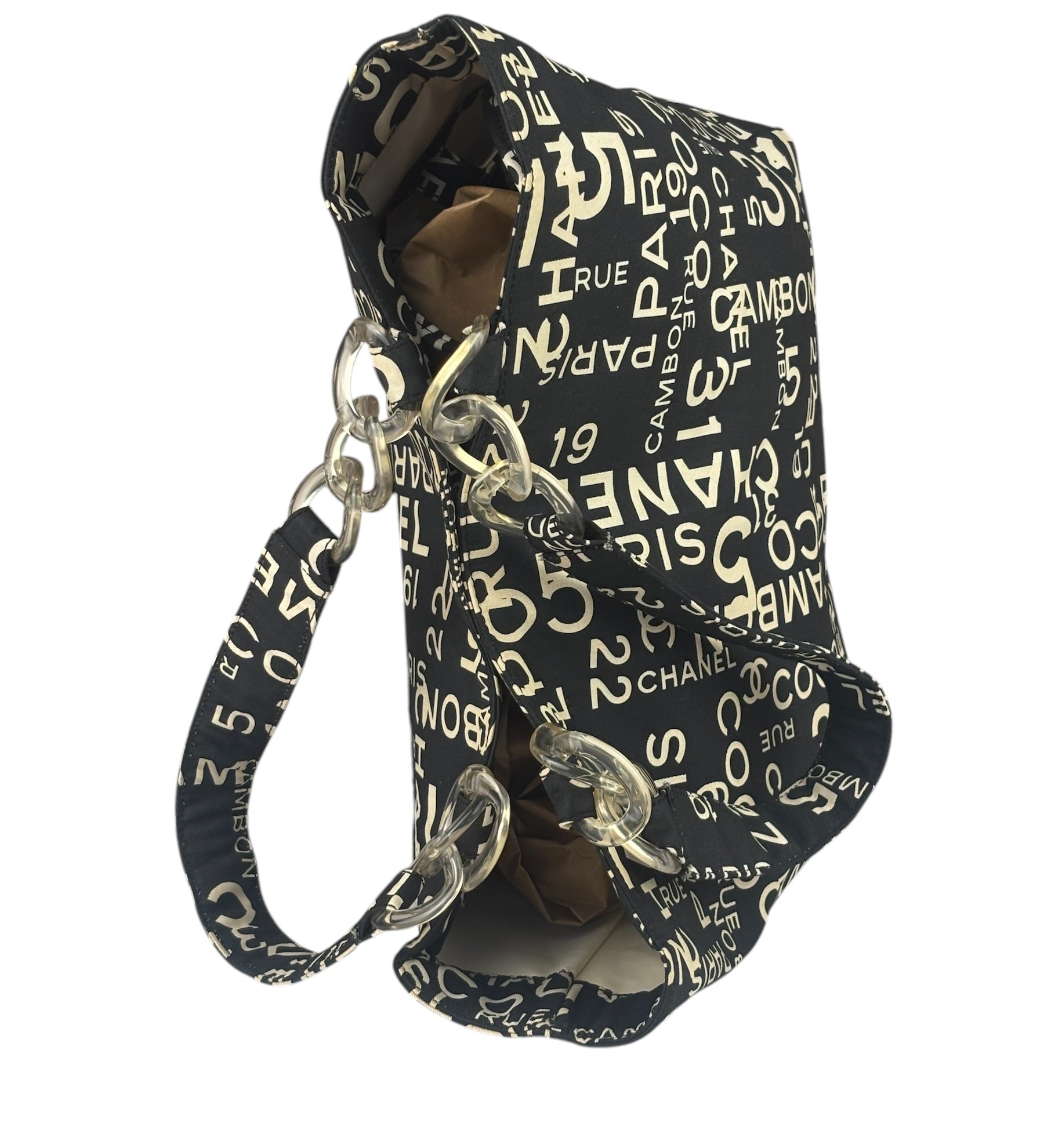 Chanel Black 31 Rue Cambon By Sea Line Tote 2002