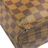 Louis Vuitton Damier Ebene Sac Plat Tote Bag MM