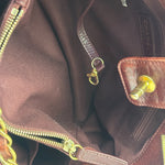 Chanel Bi-Color Burgundy Quilted Soft Elegance Tote 2014
