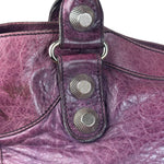 Balenciaga Purple City Bag