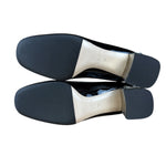 Miu Miu Black Patent Crystal Embellished Pumps