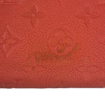 Louis Vuitton Pink Empreinte Leather Long Wallet