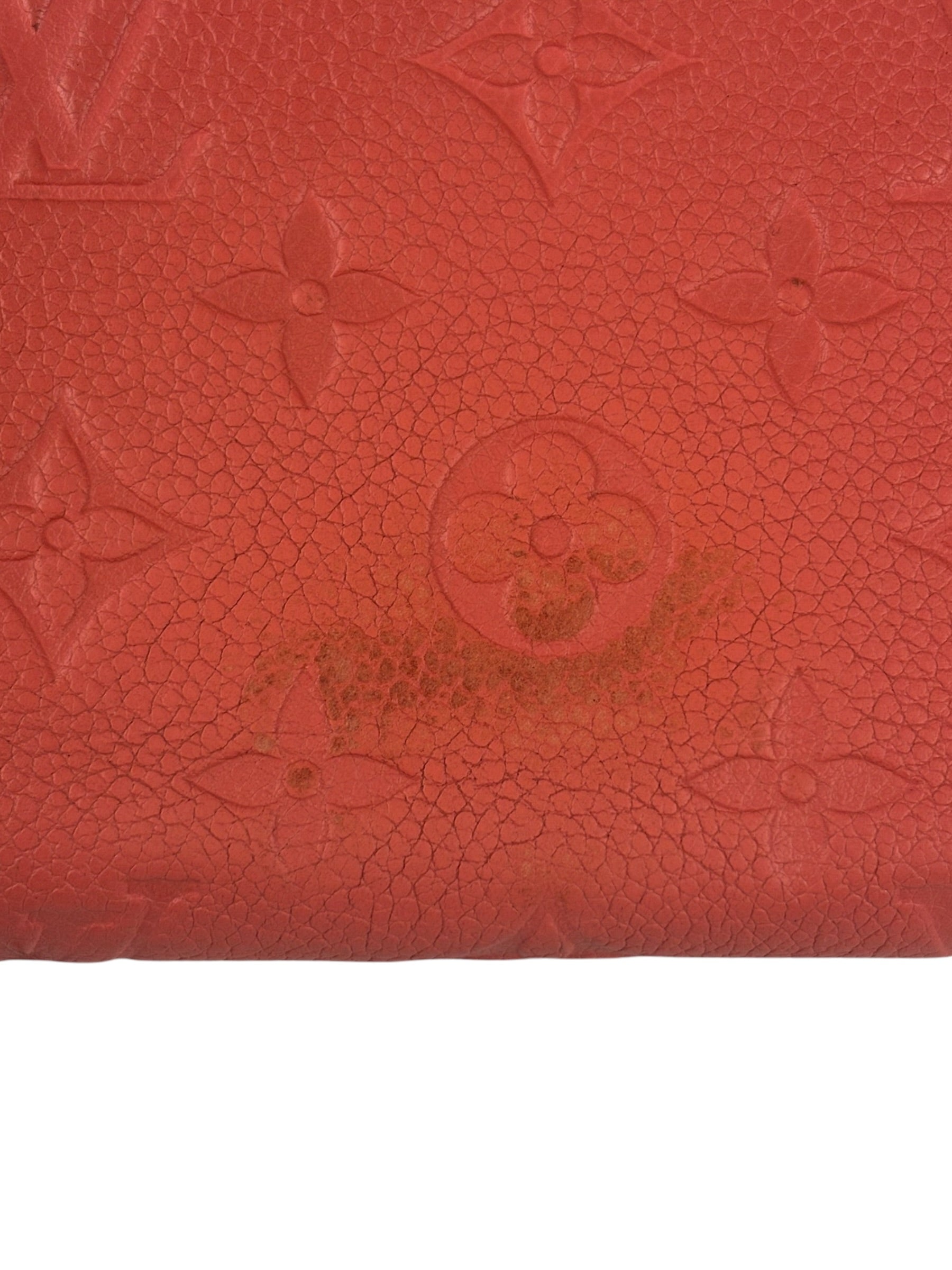 Louis Vuitton Pink Empreinte Leather Long Wallet