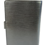Louis Vuitton Black Epi Leather Agenda